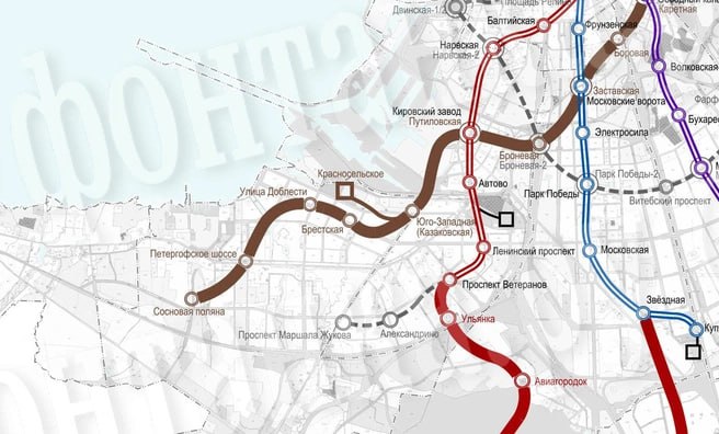 Станция метро Сосновая поляна может быть ближе к Солнечному городу